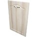 Front pentru masina de spalat vase 45cm MDF sonoma mustata